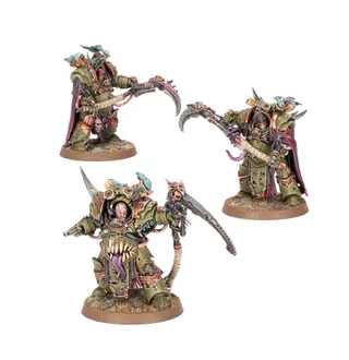 Zeigt die Reihe Death Guard und nicht Chaos Cerastus Knight Lancer im Besonderen — dasselbe Bild steht für 3 Einheiten dieser Armee.