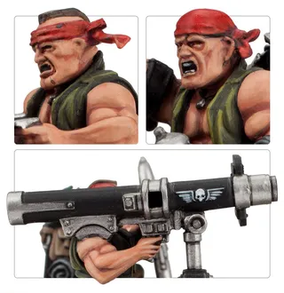 Foto de referencia de Catachan Heavy Weapons Squad