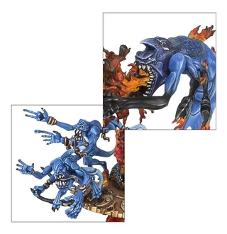 Zeigt die Reihe Chaos Daemons und nicht Exalted Flamer im Besonderen — dasselbe Bild steht für 2 Einheiten dieser Armee.