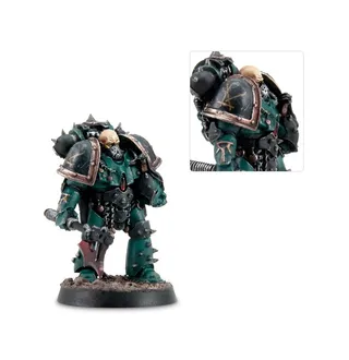 Pokazuje serię Dark Angels (I), a nie konkretnie Centurion Command Squad — to samo zdjęcie reprezentuje 2 jednostki tej armii.