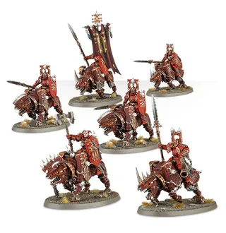 Zeigt die Reihe Blades of Khorne und nicht Mighty Lord of Khorne (Scourge of Ghyran) im Besonderen — dasselbe Bild steht für 2 Einheiten dieser Armee.