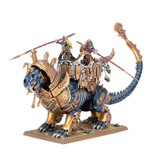 Pokazuje serię Tomb Kings of Khemri, a nie konkretnie Necrosphinx — to samo zdjęcie reprezentuje 3 jednostki tej armii.