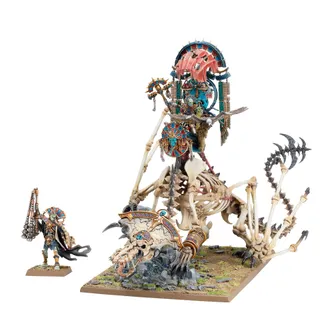 Shows the Tomb Kings of Khemri - Mortuary Cult range rather than Skeleton Skirmishers in particular — the same picture stands for 2 units of this army.