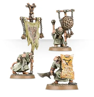 Muestra la gama Skaven - Renegades v2.0 y no Plague Monks en particular — la misma imagen representa a 2 unidades de este ejército.