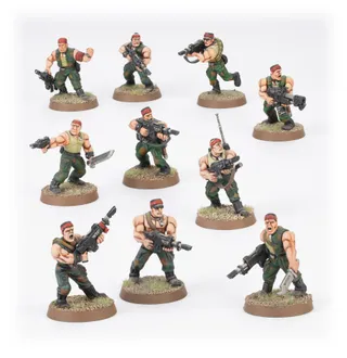 Foto de referencia de Catachan Jungle Fighters