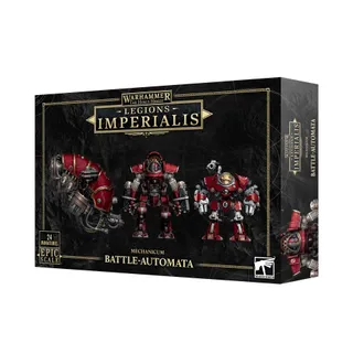 Muestra la gama Mechanicum Taghmata y no Vorax Battle-Automata Maniple en particular — la misma imagen representa a 5 unidades de este ejército.