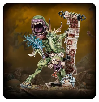 Spoilpox Scrivener, Herald of Nurgle reference photo