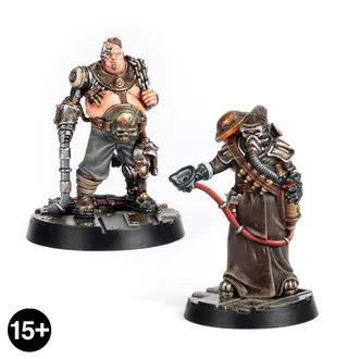 Referenzfoto von Necromunda: Brute Handler & Chem Dealer