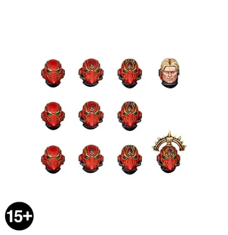 Zeigt die Reihe Blood Angels (IX) und nicht Sanguinius im Besonderen — dasselbe Bild steht für 5 Einheiten dieser Armee.