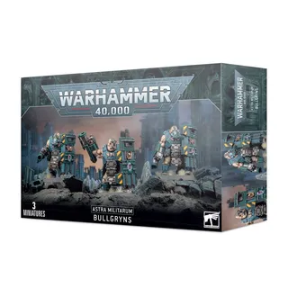 Muestra la gama Astra Militarum y no Ogryn Bodyguard en particular — la misma imagen representa a 4 unidades de este ejército.