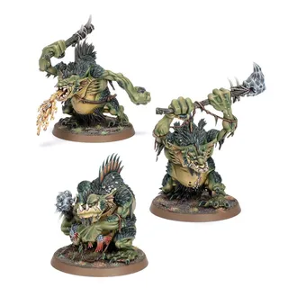 Zeigt die Reihe Gloomspite Gitz und nicht Fellwater Troggoths (Scourge of Aqshy) im Besonderen — dasselbe Bild steht für 2 Einheiten dieser Armee.