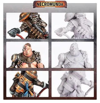 Referenzfoto von Necromunda: Brute Handler & Chem Dealer