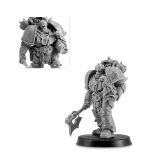 Pokazuje serię Dark Angels (I), a nie konkretnie Centurion Command Squad — to samo zdjęcie reprezentuje 2 jednostki tej armii.