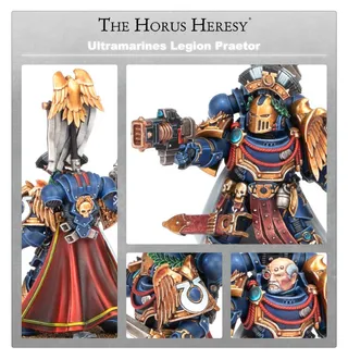 Pokazuje serię Iron Warriors (IV), a nie konkretnie Praetor — to samo zdjęcie reprezentuje 2 jednostki tej armii.