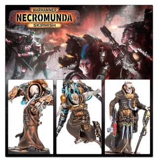 Показує серію House Delaque, а не саме Delaque Underhive Crew — те саме зображення представляє 3 підрозділи цієї армії.