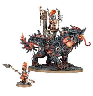 Zeigt die Reihe Fyreslayers und nicht Auric Runesmiter on Magmadroth im Besonderen — dasselbe Bild steht für 2 Einheiten dieser Armee.