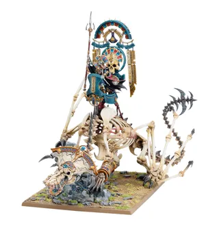 Shows the Tomb Kings of Khemri - Mortuary Cult range rather than Skeleton Skirmishers in particular — the same picture stands for 2 units of this army.