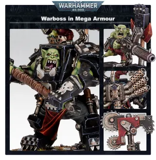 Warboss in Mega Armour reference photo