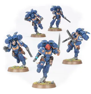 Zeigt die Reihe Deathwatch und nicht Assault Intercessor Squad im Besonderen — dasselbe Bild steht für 2 Einheiten dieser Armee.