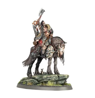 Darkoath Chieftain on Warsteed reference photo