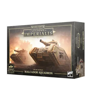 Shows the Solar Auxilia range rather than Malcador Tank Squadron in particular — the same picture stands for 4 units of this army.