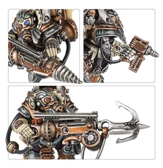 Muestra la gama Kharadron Overlords y no Endrinriggers en particular — la misma imagen representa a 2 unidades de este ejército.