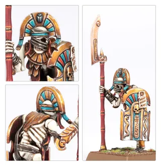 Shows the Tomb Kings of Khemri range rather than Skeleton Skirmishers in particular — the same picture stands for 3 units of this army.