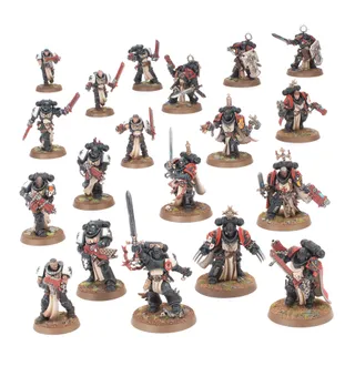 Shows the Black Templars range rather than Suppressor Squad in particular — the same picture stands for 2 units of this army.