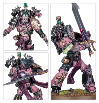 Zeigt die Reihe Emperor's Children und nicht Daemonic Herald [Crucible] im Besonderen — dasselbe Bild steht für 3 Einheiten dieser Armee.