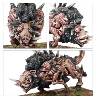 Shows the Beastmen Brayherds - Wild Herd range rather than Razorgor Herds in particular — the same picture stands for 2 units of this army.