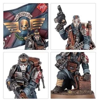 Foto de referencia de Krieg Command Squad