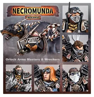 Zeigt die Reihe House Orlock und nicht Orlock Wreckers im Besonderen — dasselbe Bild steht für 3 Einheiten dieser Armee.