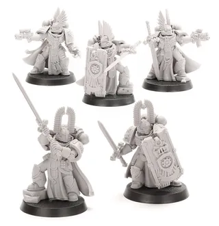 Показує серію Alpha Legion (XX), а не саме Cataphractii Terminator Deathwing Companions — те саме зображення представляє 2 підрозділи цієї армії.