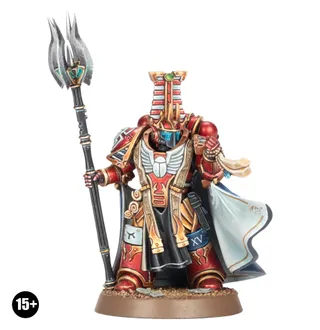 Zeigt die Reihe Sons of Horus (XVI) und nicht Librarian im Besonderen — dasselbe Bild steht für 2 Einheiten dieser Armee.