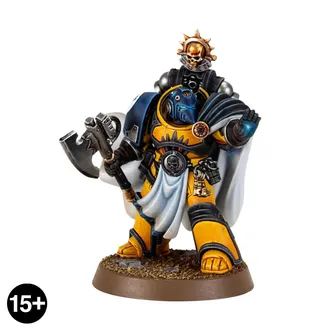 Zeigt die Reihe Imperial Fists (VII) und nicht Librarian With Jump Pack im Besonderen — dasselbe Bild steht für 3 Einheiten dieser Armee.