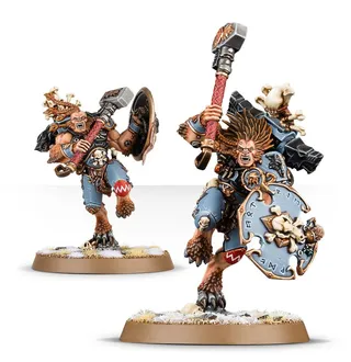 Muestra la gama Space Wolves y no Armiger Warglaive en particular — la misma imagen representa a 7 unidades de este ejército.