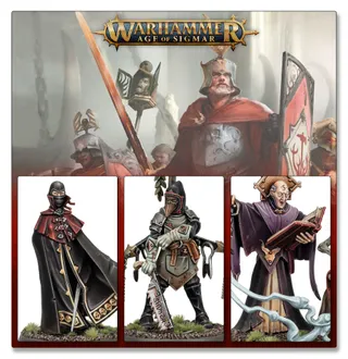 Muestra la gama Cities of Sigmar y no Black Guard en particular — la misma imagen representa a 8 unidades de este ejército.