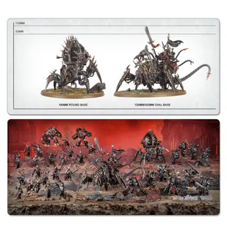 Muestra la gama Chaos Space Marines y no Sorcerous Champion [Crucible] en particular — la misma imagen representa a 2 unidades de este ejército.