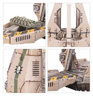 Shows the Legiones Astartes range rather than Legion Palisade Drop Pod in particular — the same picture stands for 3 units of this army.