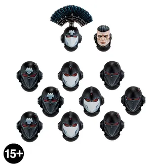 Pokazuje serię Raven Guard (XIX), a nie konkretnie Seeker Squad — to samo zdjęcie reprezentuje 6 jednostek tej armii.