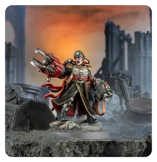 Foto de referencia de Commissar Yarrick