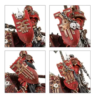 Zeigt die Reihe Blades of Khorne und nicht Mighty Lord of Khorne (Scourge of Ghyran) im Besonderen — dasselbe Bild steht für 2 Einheiten dieser Armee.