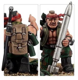 Foto de referencia de Catachan Heavy Weapons Squad