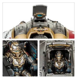 Muestra la gama Space Wolves y no Knight Preceptor en particular — la misma imagen representa a 2 unidades de este ejército.