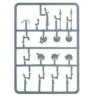 Muestra la gama Lizardmen - Renegades 2.0 y no Chameleon Skinks en particular — la misma imagen representa a 5 unidades de este ejército.