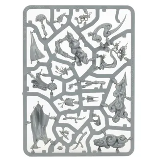 Zeigt die Reihe Lumineth Realm-lords und nicht Thyrielle's Zephyrites im Besonderen — dasselbe Bild steht für 2 Einheiten dieser Armee.