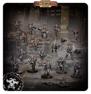 Zeigt die Reihe House Orlock und nicht Orlock Underhive Crew im Besonderen — dasselbe Bild steht für 2 Einheiten dieser Armee.
