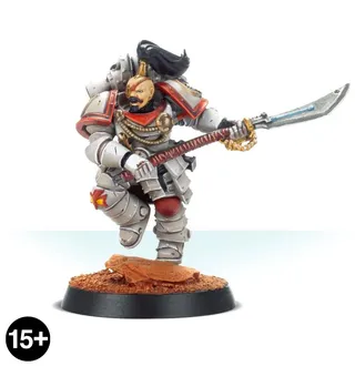 Pokazuje serię White Scars (V), a nie konkretnie Mounted Praetor — to samo zdjęcie reprezentuje 4 jednostki tej armii.