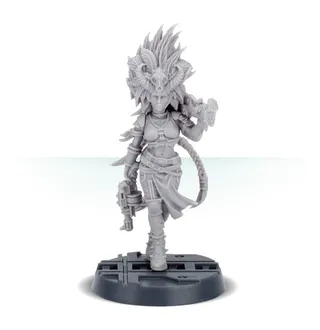 Referenzfoto von Kria the Huntress, House Escher Bounty Hunter