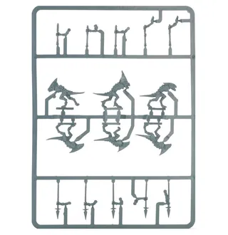 Muestra la gama Lizardmen - Renegades 2.0 y no Chameleon Skinks en particular — la misma imagen representa a 5 unidades de este ejército.
